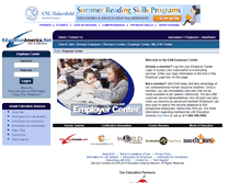 Tablet Screenshot of employer.educationamerica.net