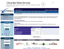 Tablet Screenshot of events.educationamerica.net